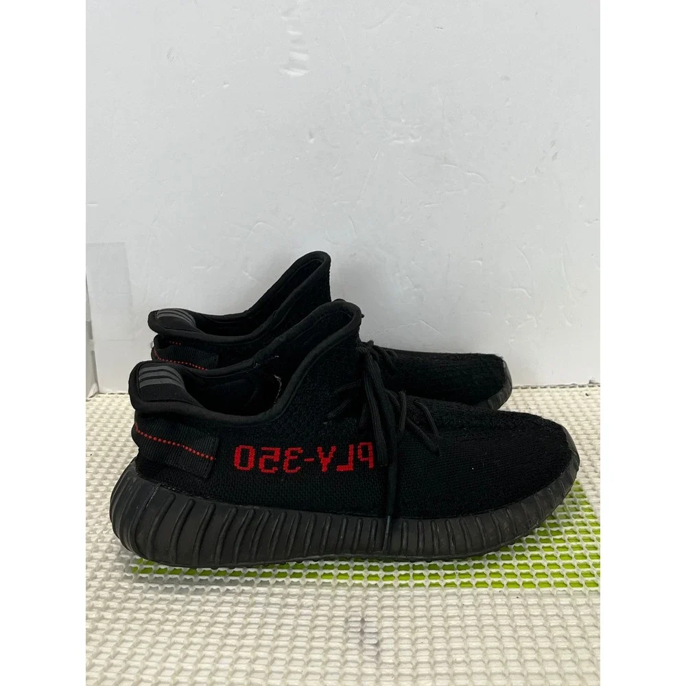Adidas Yeezy Boost 350 V2 Bred Core Men's size 8 Black Solar Red CP9652